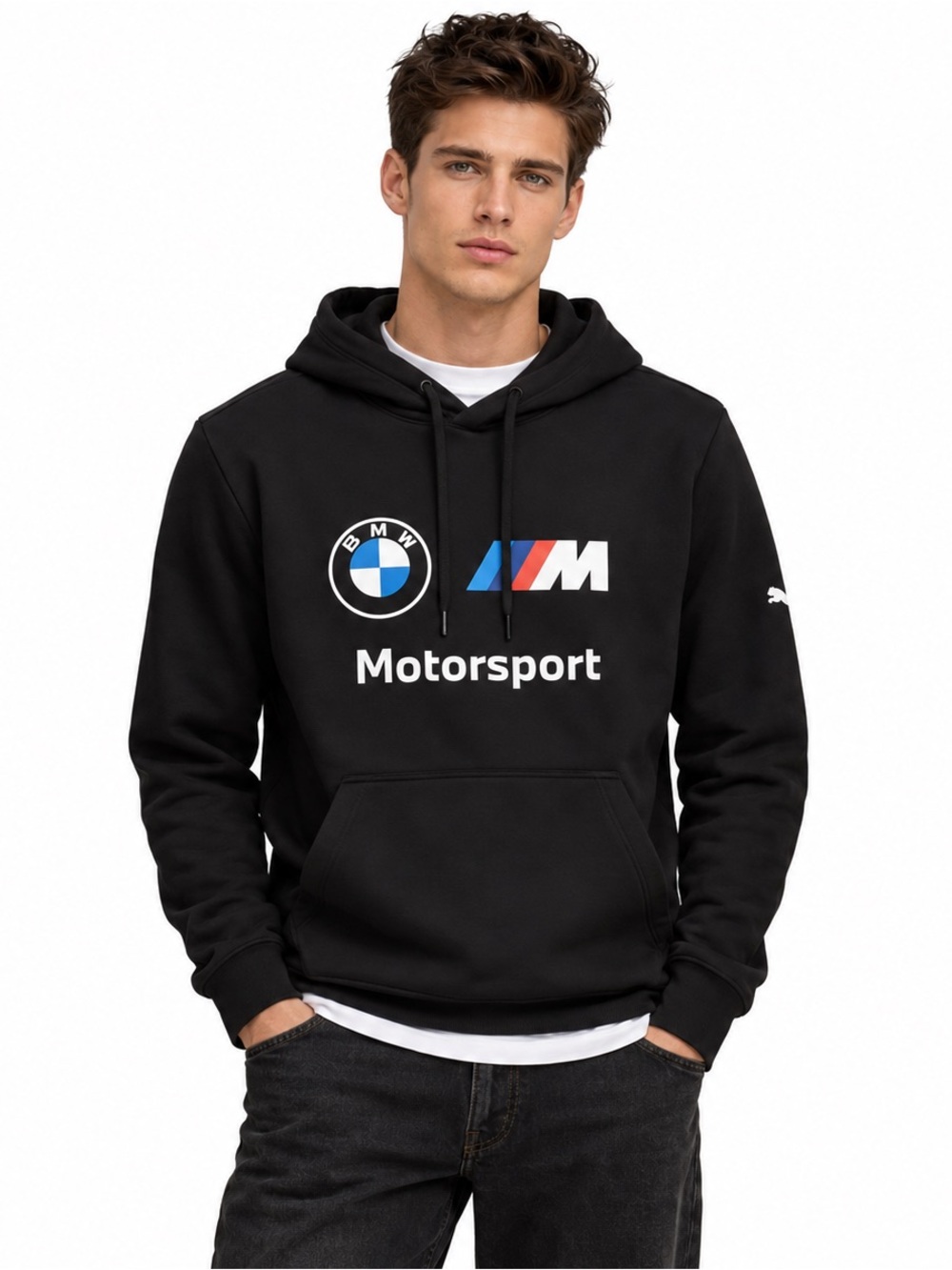 🏁 PUMA BMW Motorsport Hoodie — Black — Men’s M